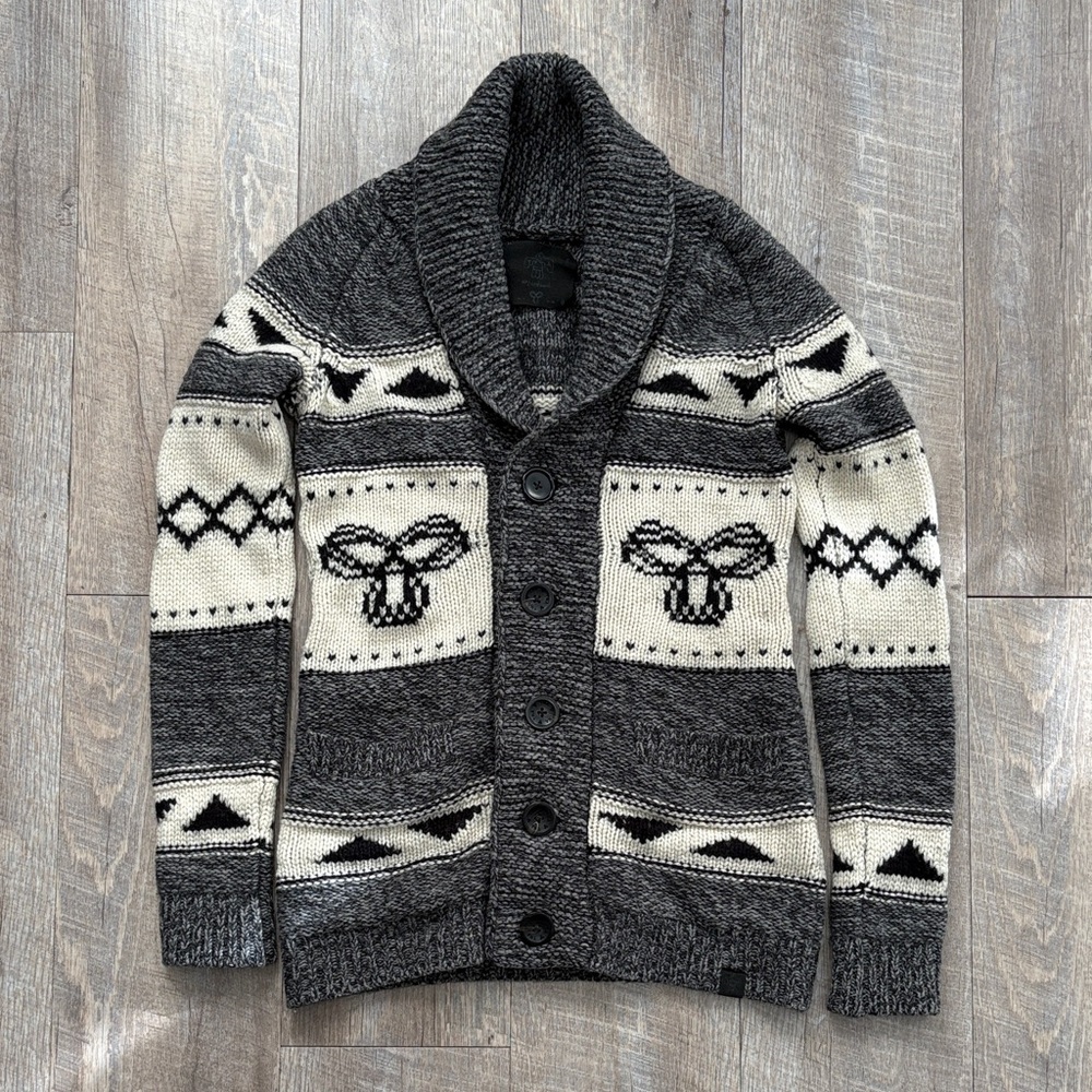 TNA 100% Lambswool Knitted Sweater